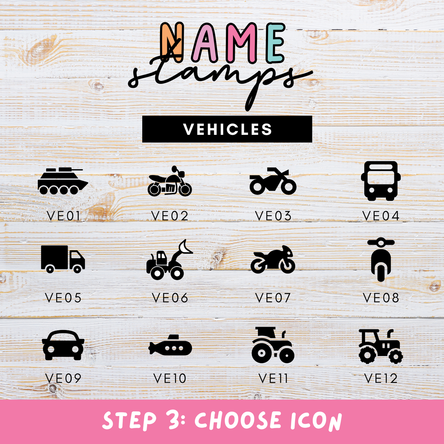 Name Stamps
