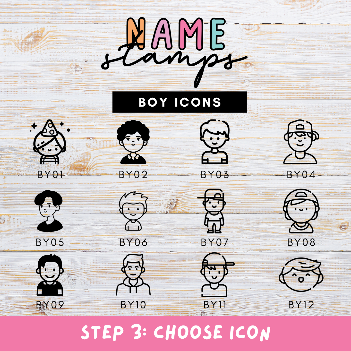 Name Stamps