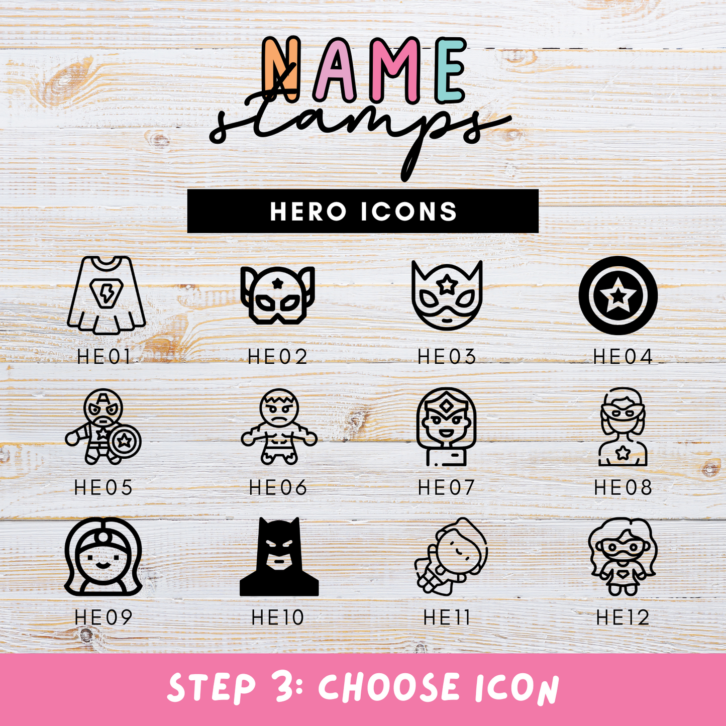 Name Stamps