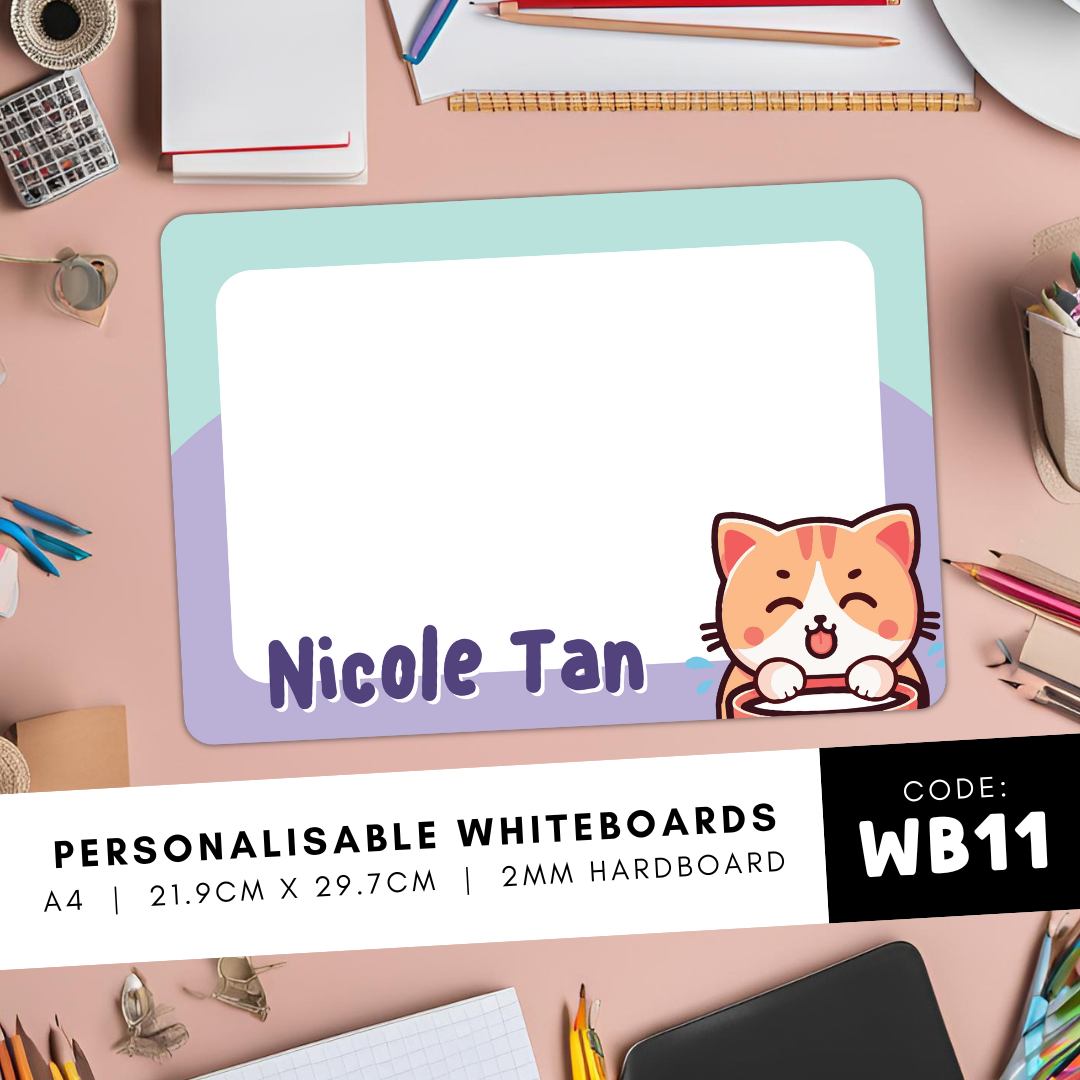 Personalisable Whiteboards - WB11