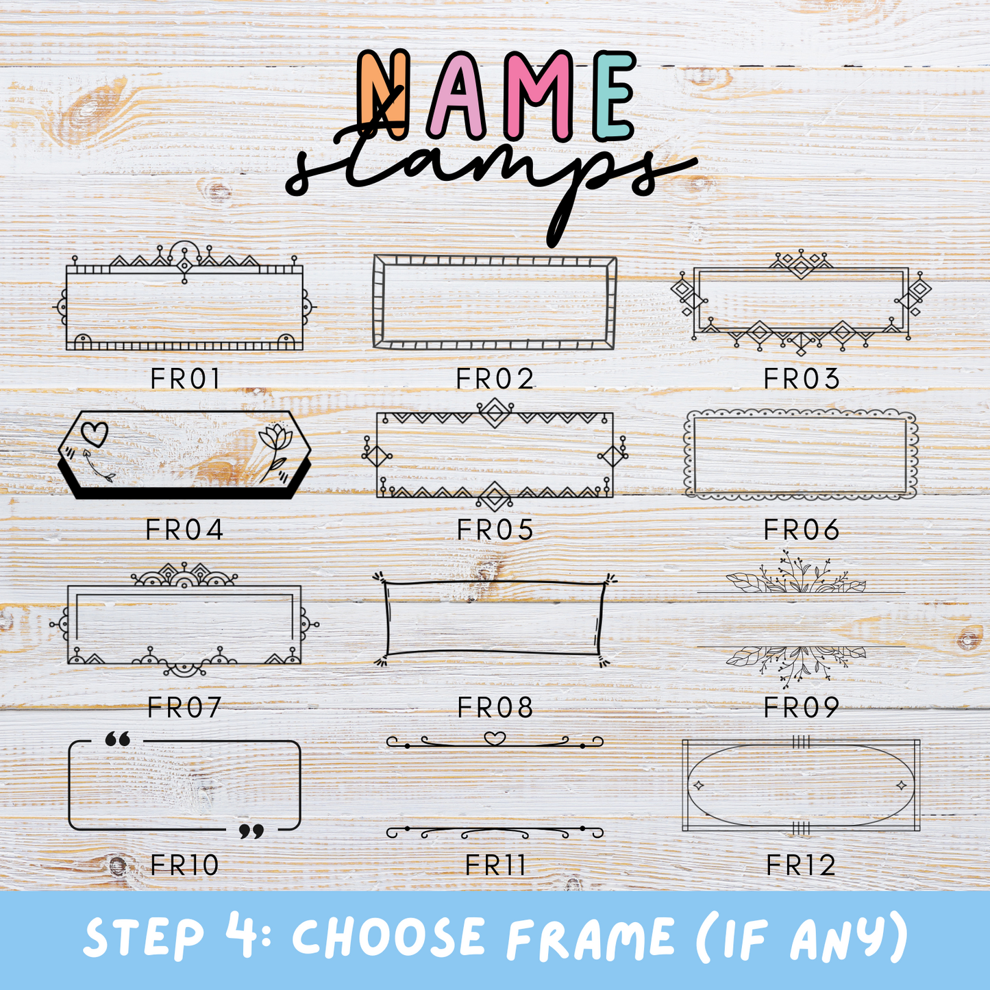 Name Stamps