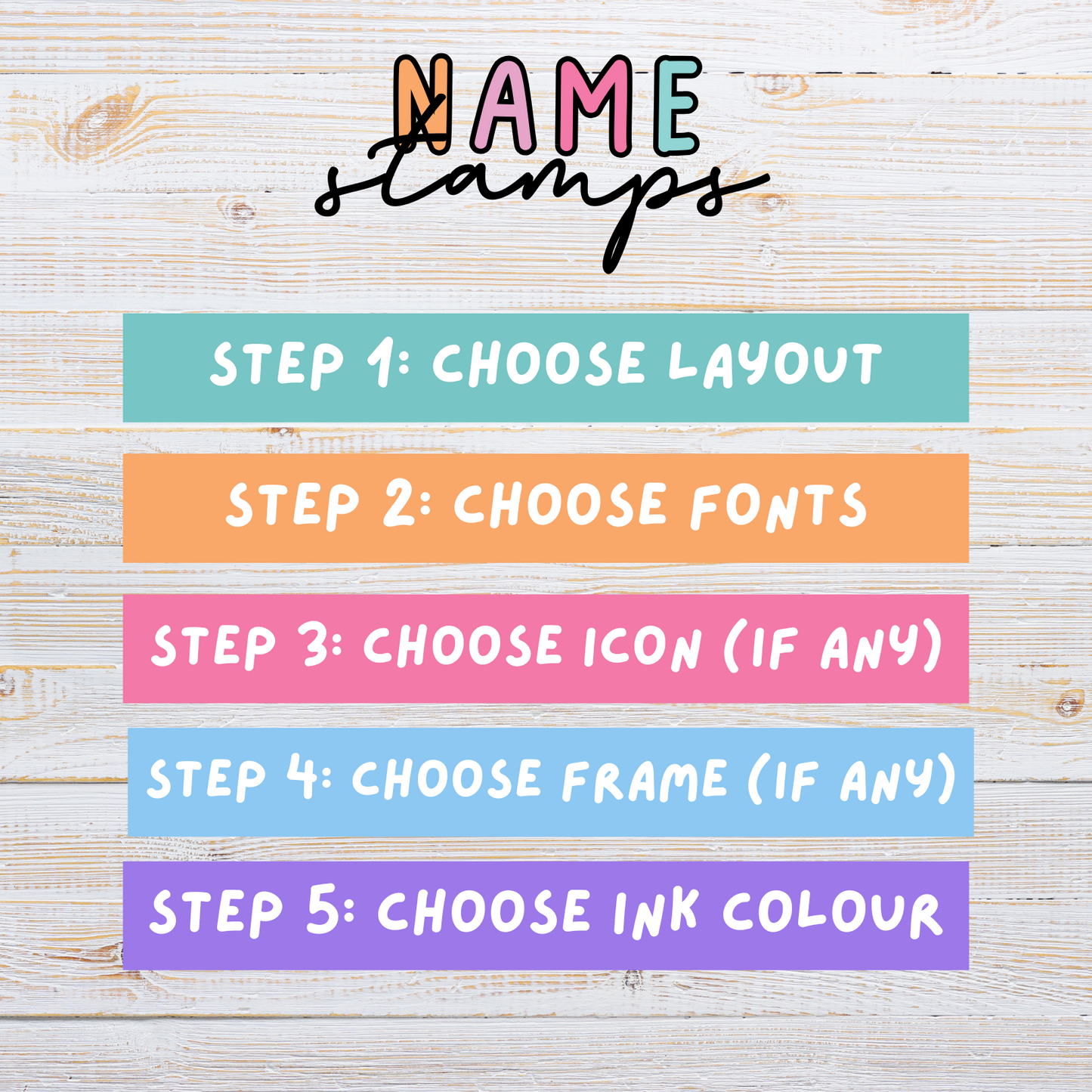 Name Stamps