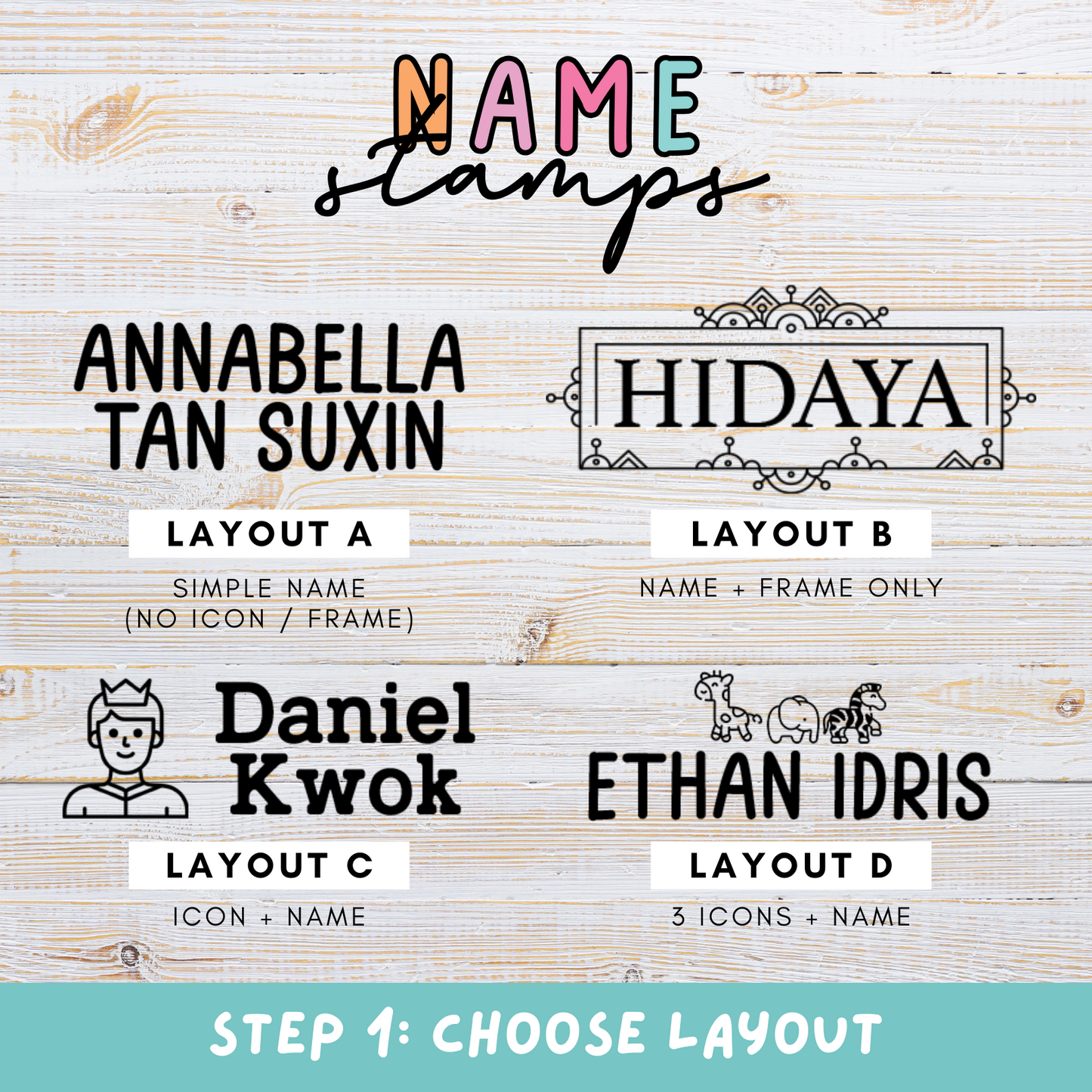Name Stamps