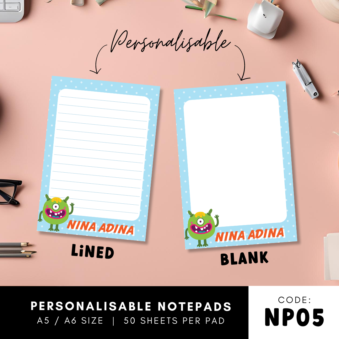 Personalisable Notepad - NP05