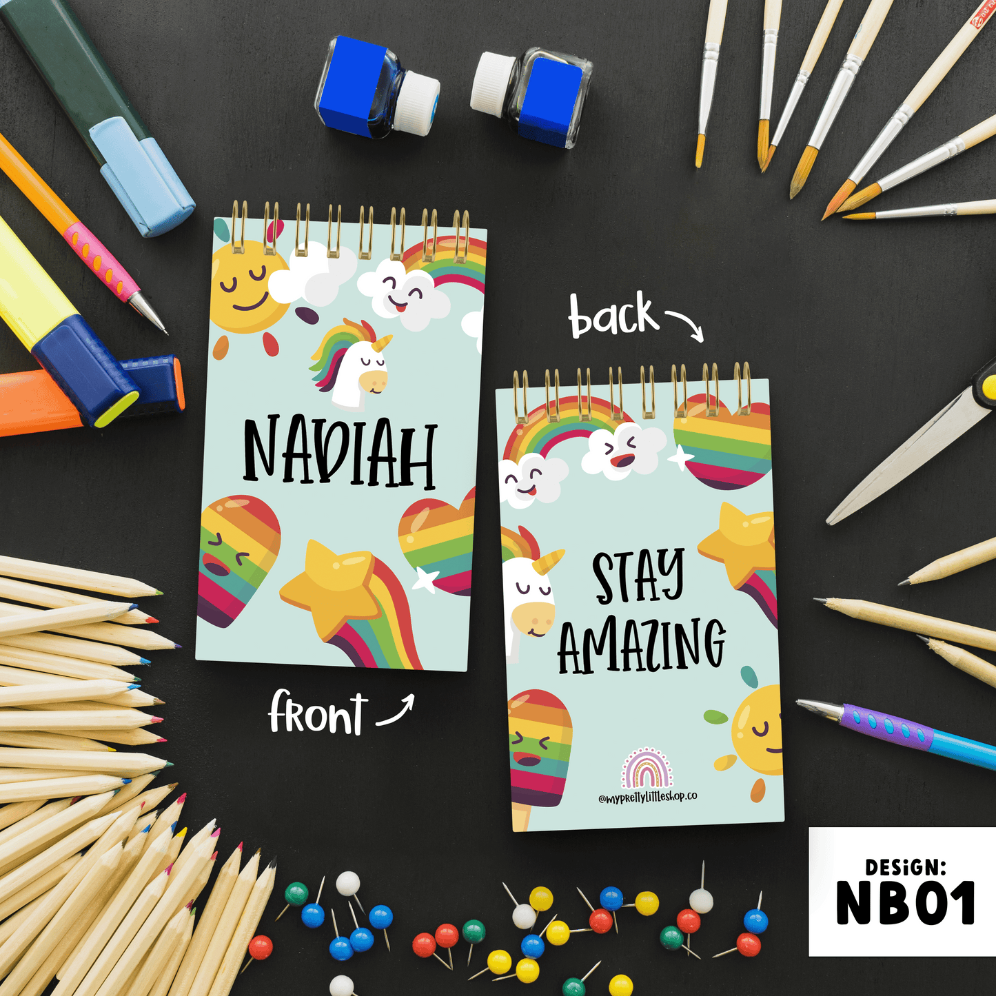 Personalisable Notebook - NB01