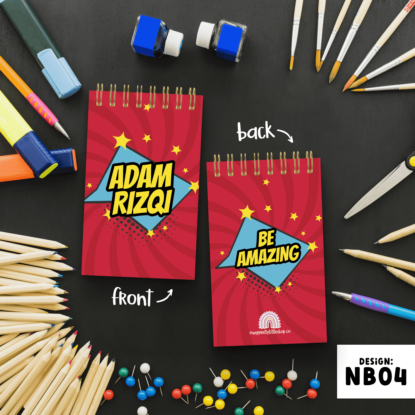 Personalisable Notebook - NB04