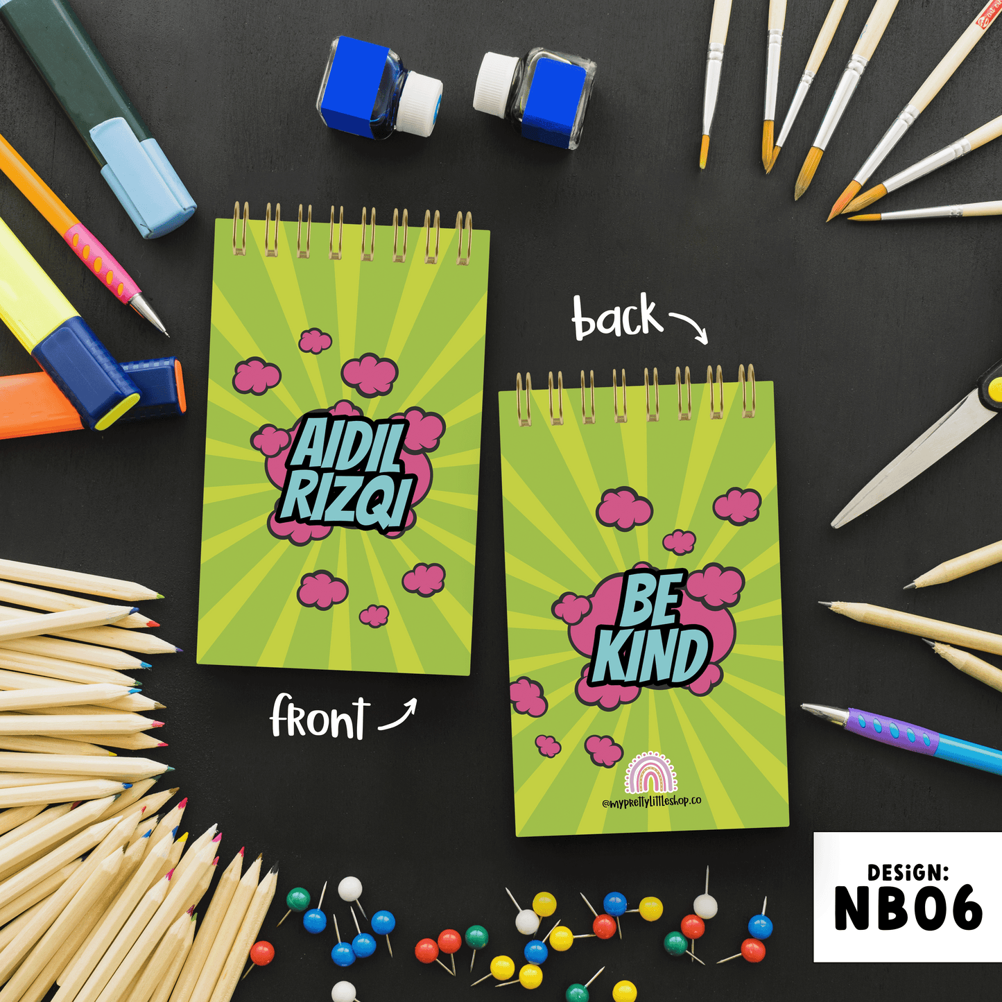 Personalisable Notebook - NB06