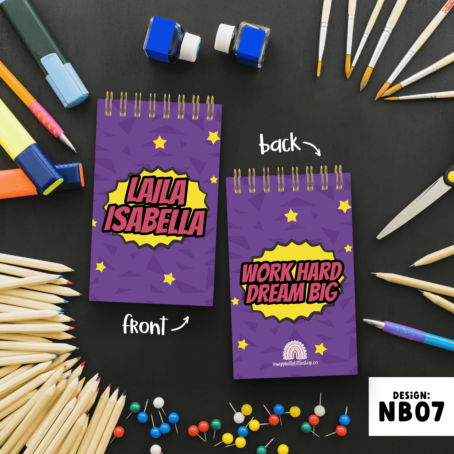 Personalisable Notebook - NB07