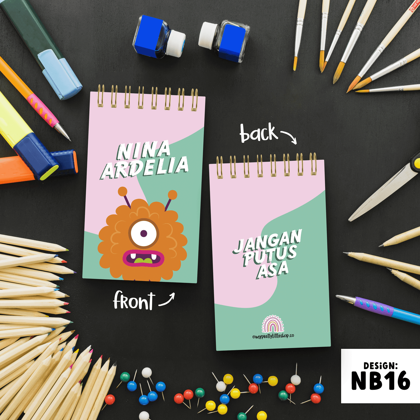 Personalisable Notebook - NB16