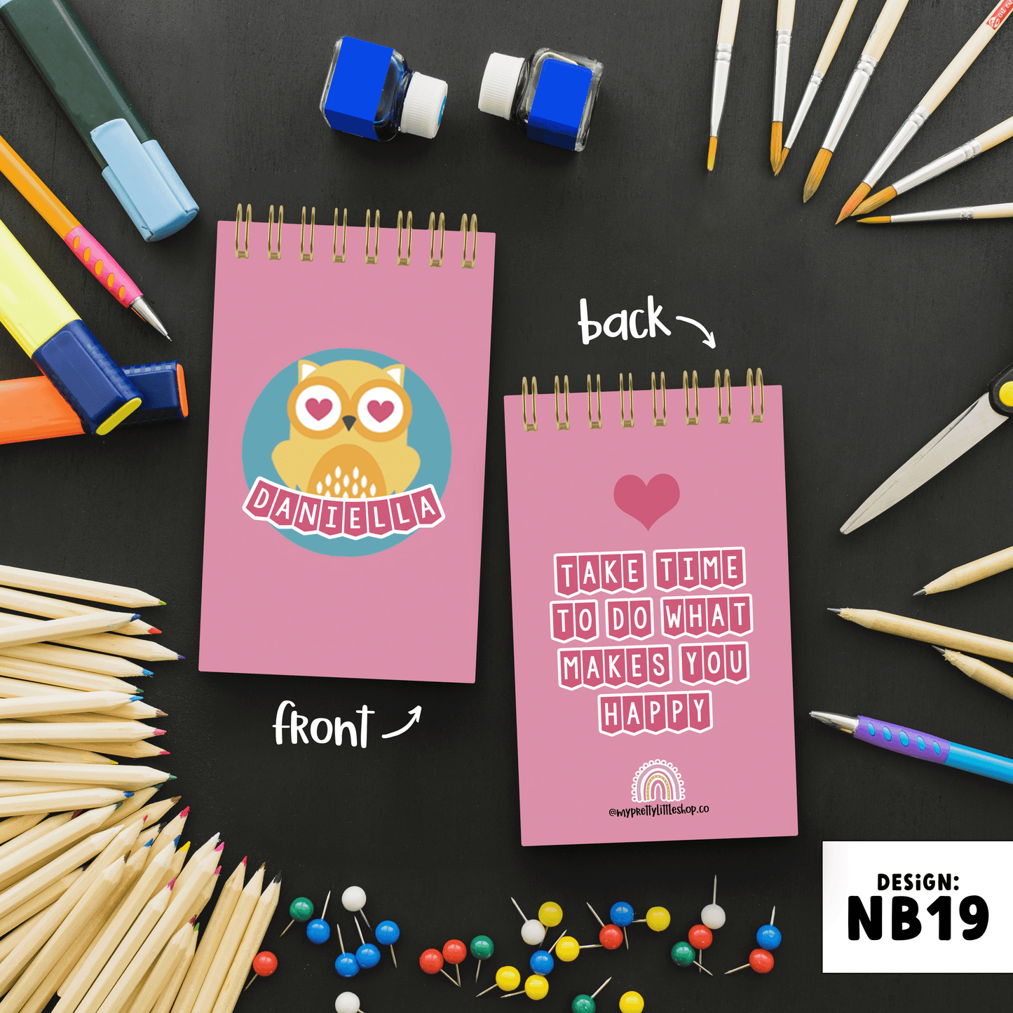 Personalisable Notebook - NB19