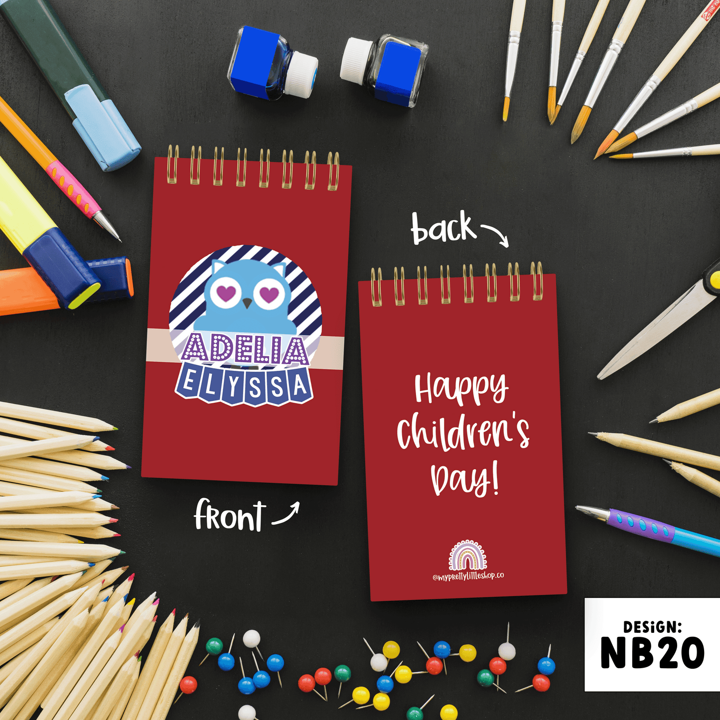 Personalisable Notebook - NB20