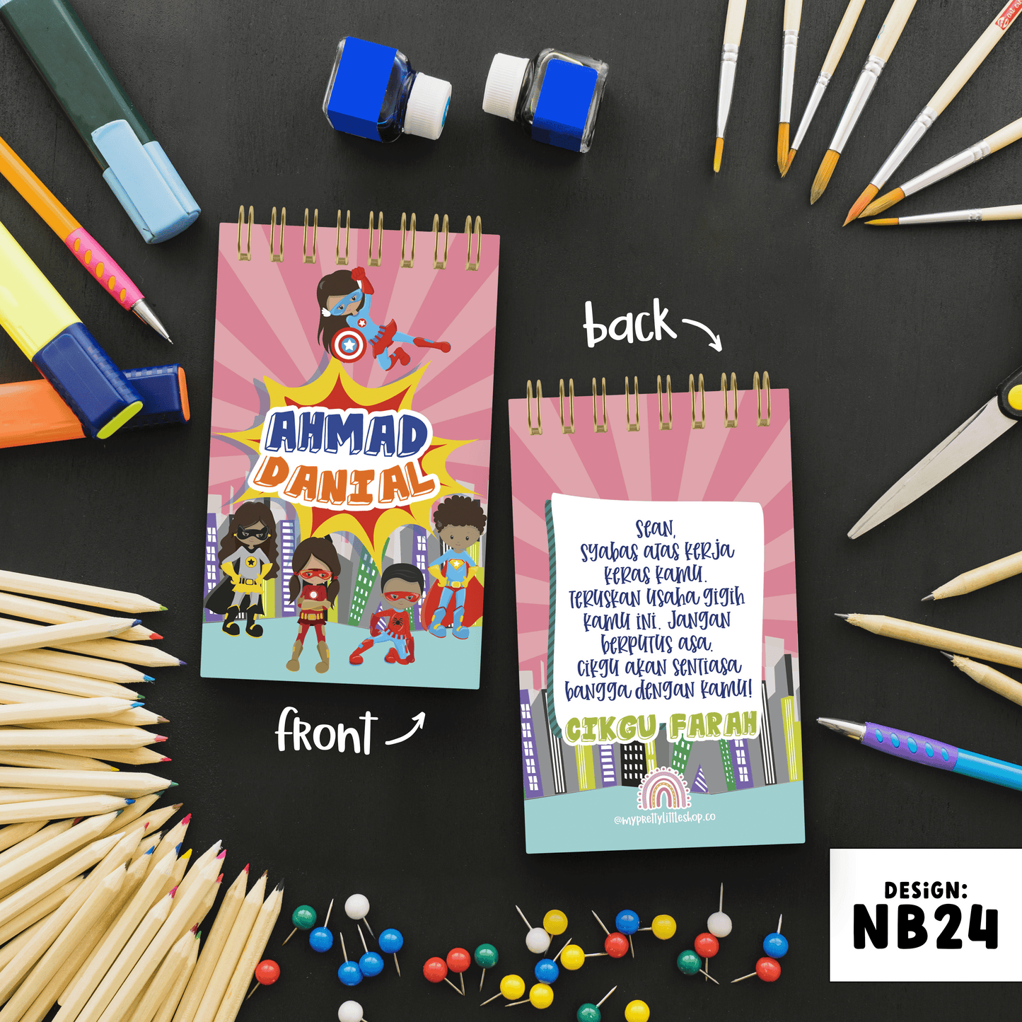Personalisable Notebook - NB24