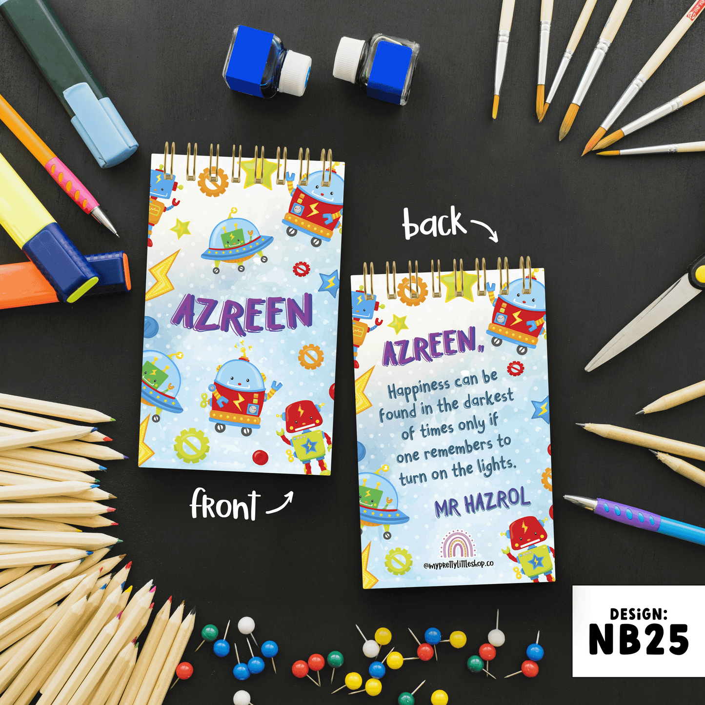 Personalisable Notebook - NB25