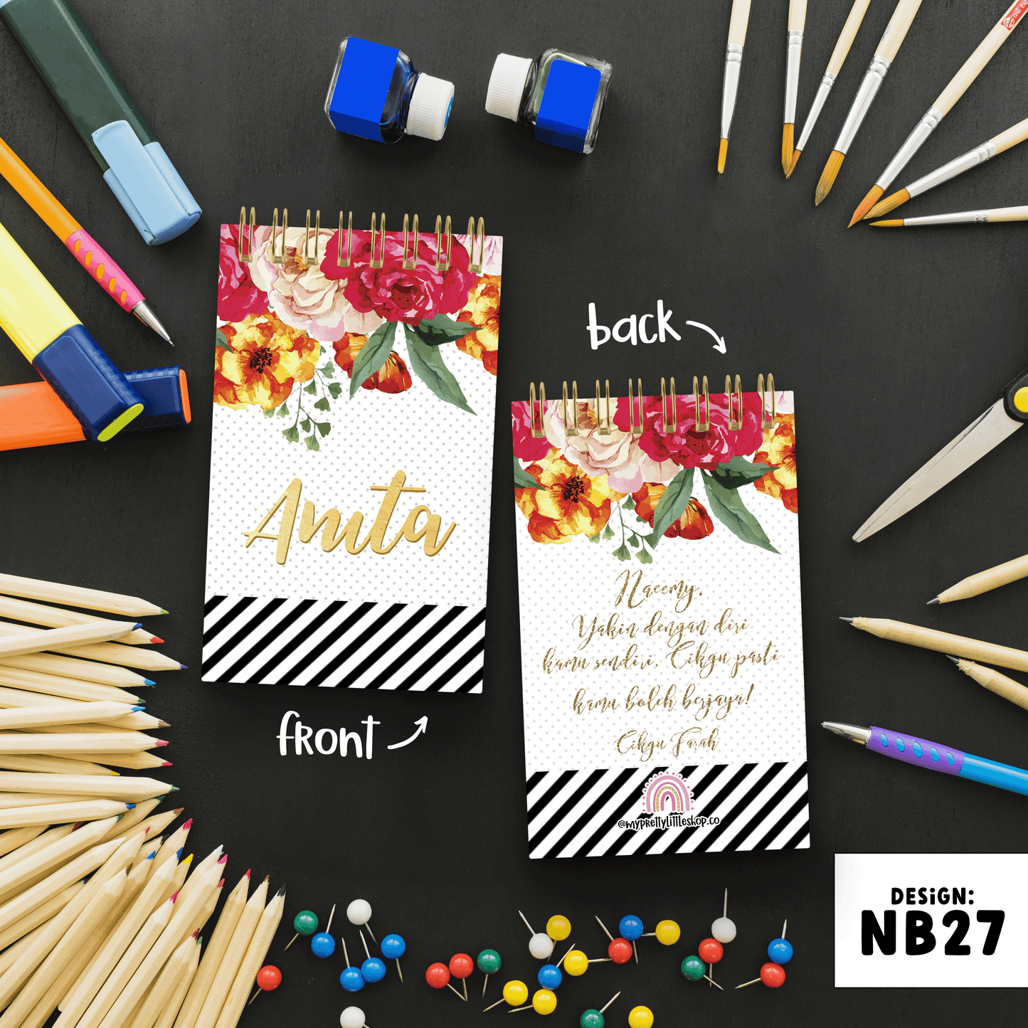 Personalisable Notebook - NB27