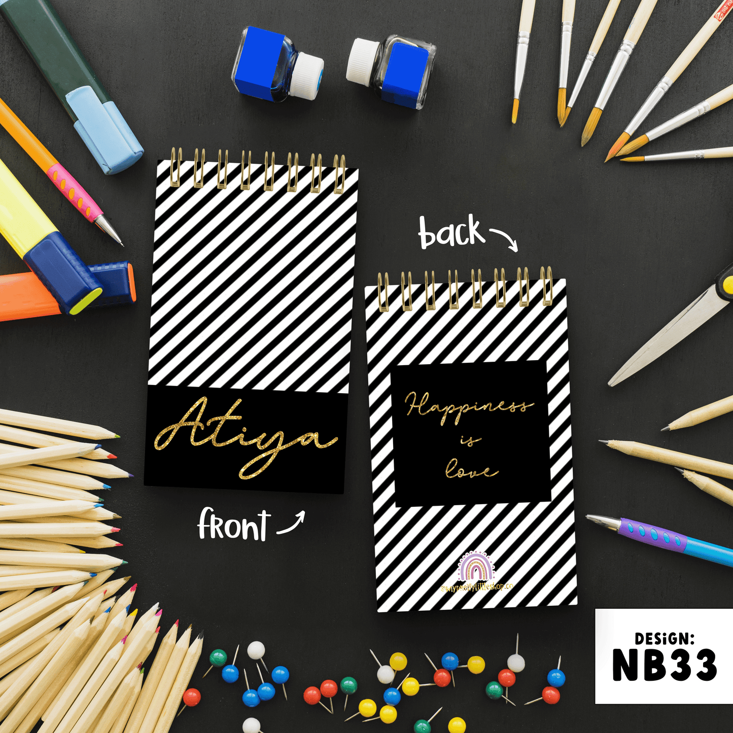 Personalisable Notebook - NB33
