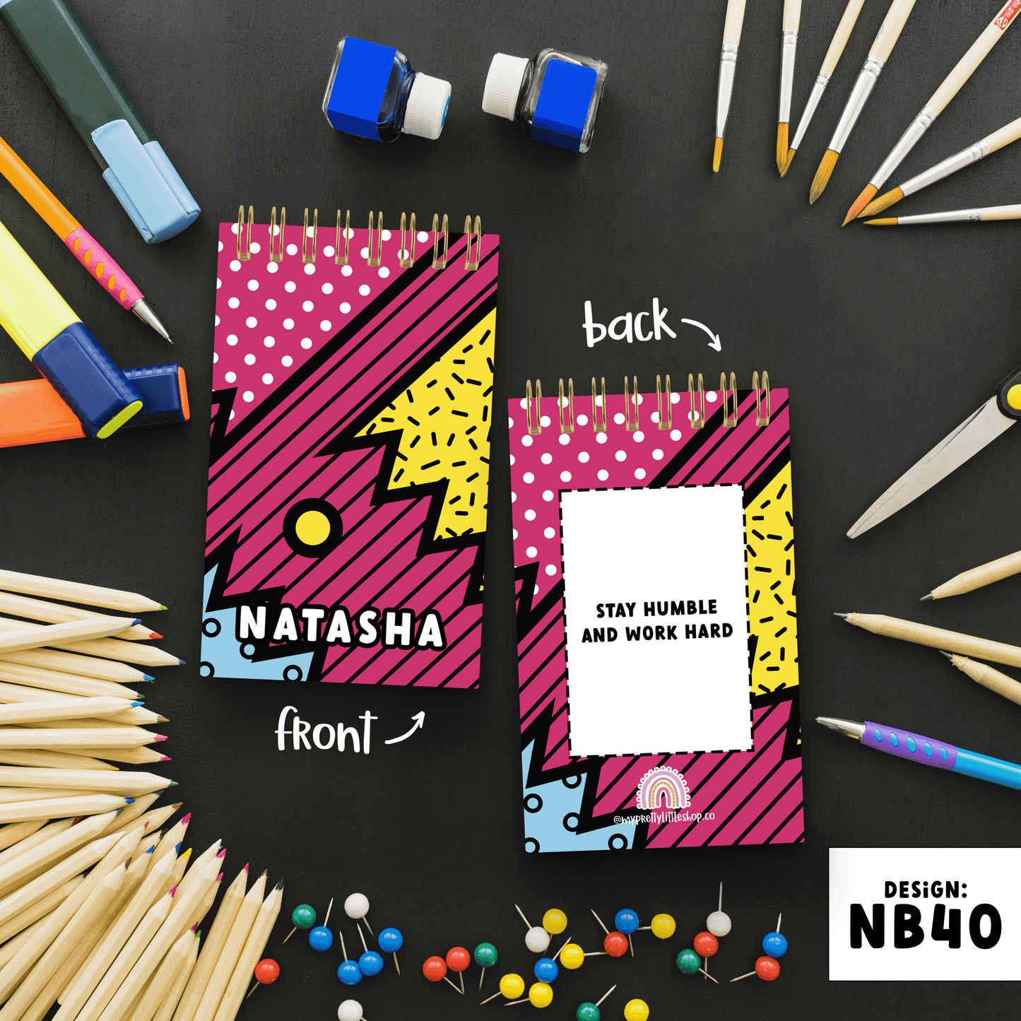 Personalisable Notebook - NB40