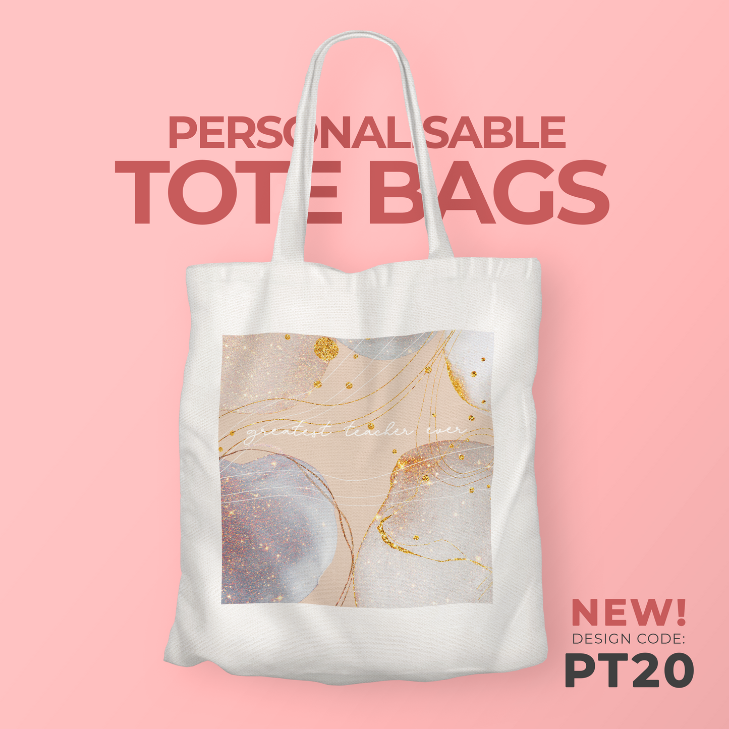 Personalisable Tote Bag - PT17