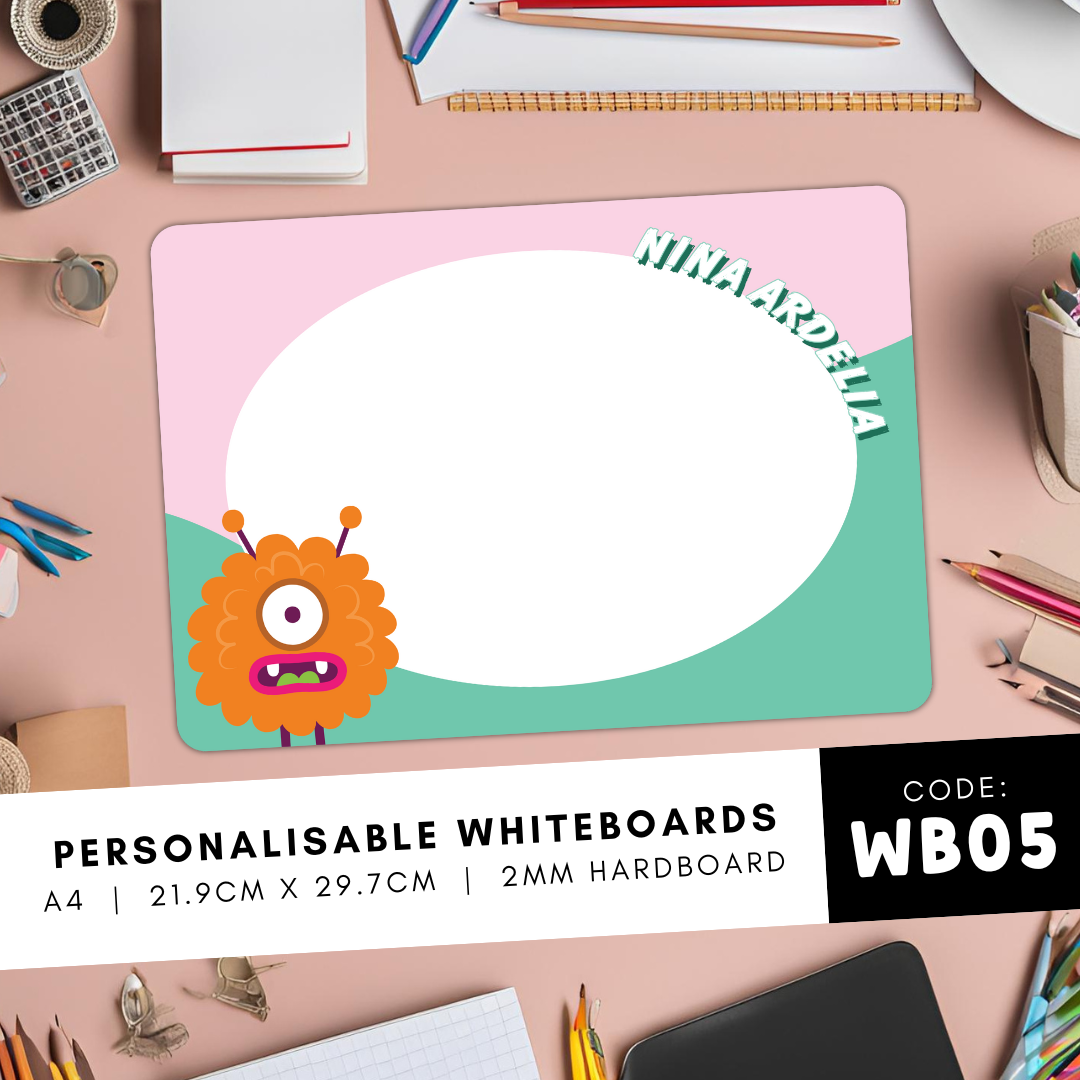Personalisable Whiteboards - WB05