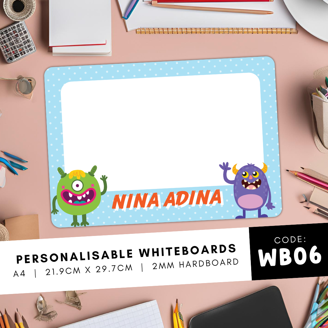 Personalisable Whiteboards - WB06