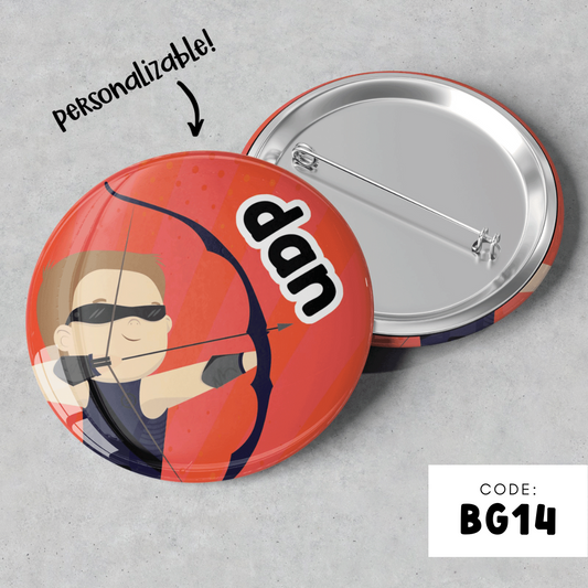 PERSONALISABLE BADGE - BG14