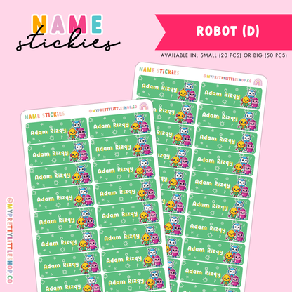[BUNDLE OF 3] Name Stickies