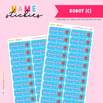 [BUNDLE OF 5] Name Stickies