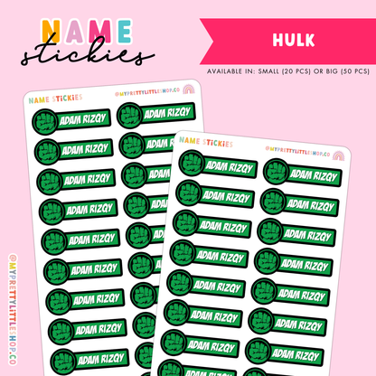 [BUNDLE OF 3] Name Stickies