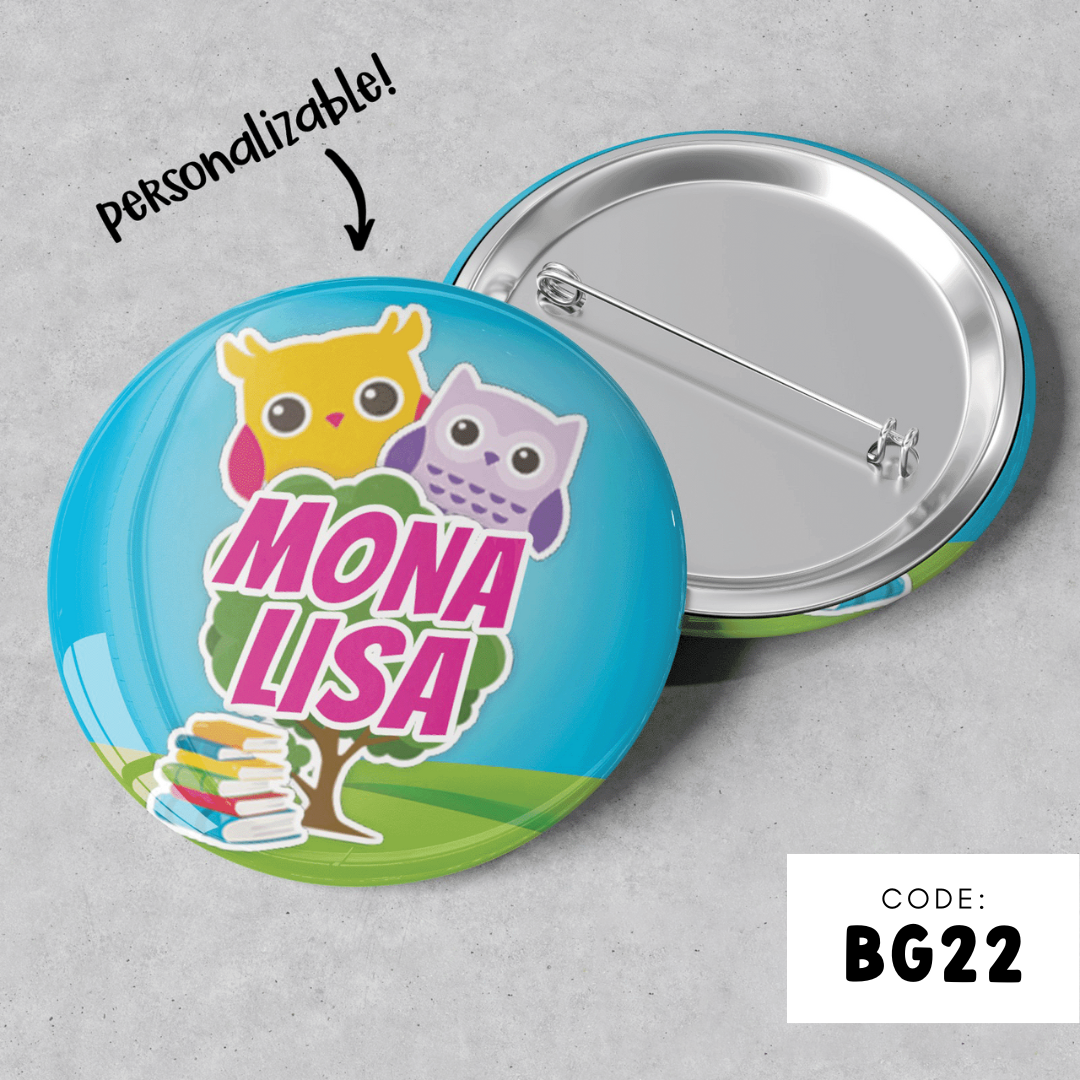 PERSONALISABLE BADGE - BG22