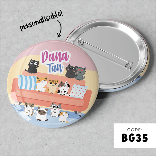 PERSONALISABLE BADGE - BG35