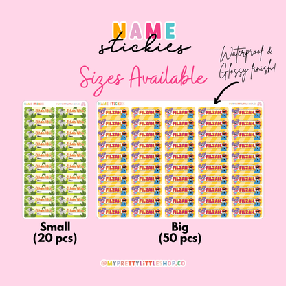 [BUNDLE OF 3] Name Stickies