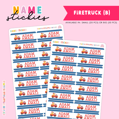 [BUNDLE OF 5] Name Stickies