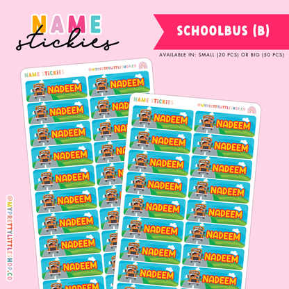 [BUNDLE OF 5] Name Stickies