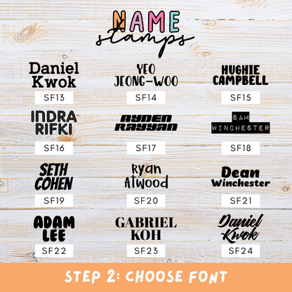 Name Stamps