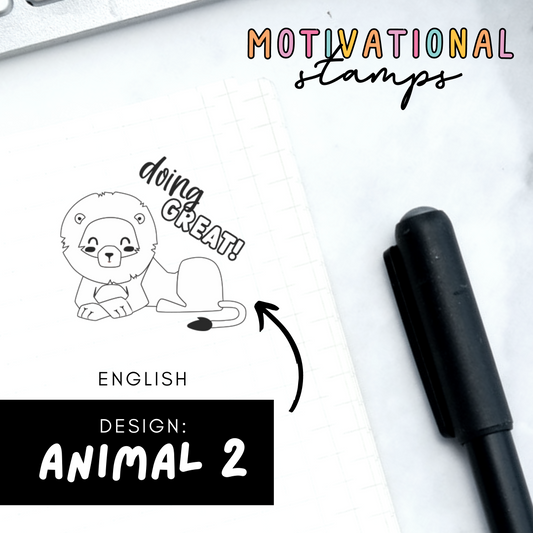 Animal 2 -- Motivational Stamps