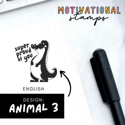 Animal 3 -- Motivational Stamps
