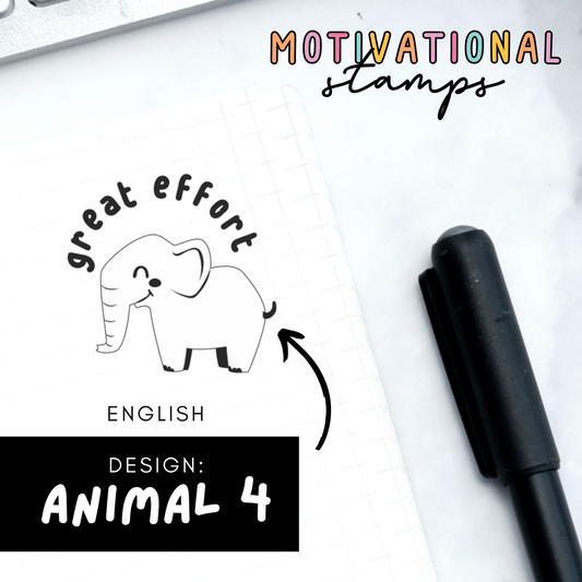 Animal 4 -- Motivational Stamps