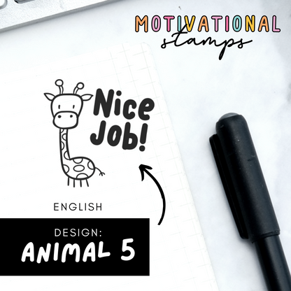 Animal 5 -- Motivational Stamps