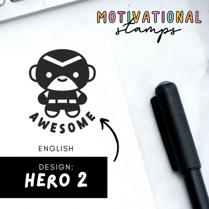 Hero 2 -- Motivational Stamps