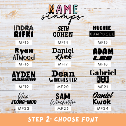 Name Stamps