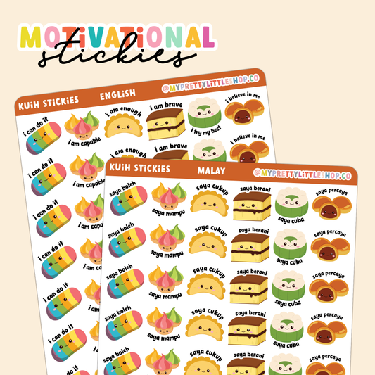 *NEW!* Kuih Motivational Stickies
