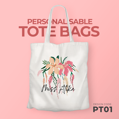 [BUNDLE OF 10] Personalisable Totes