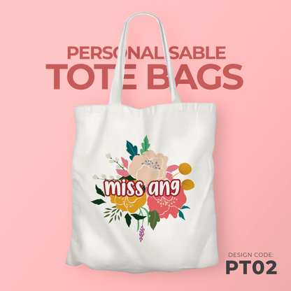 [BUNDLE OF 10] Personalisable Totes