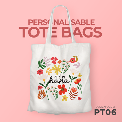 [BUNDLE OF 10] Personalisable Totes