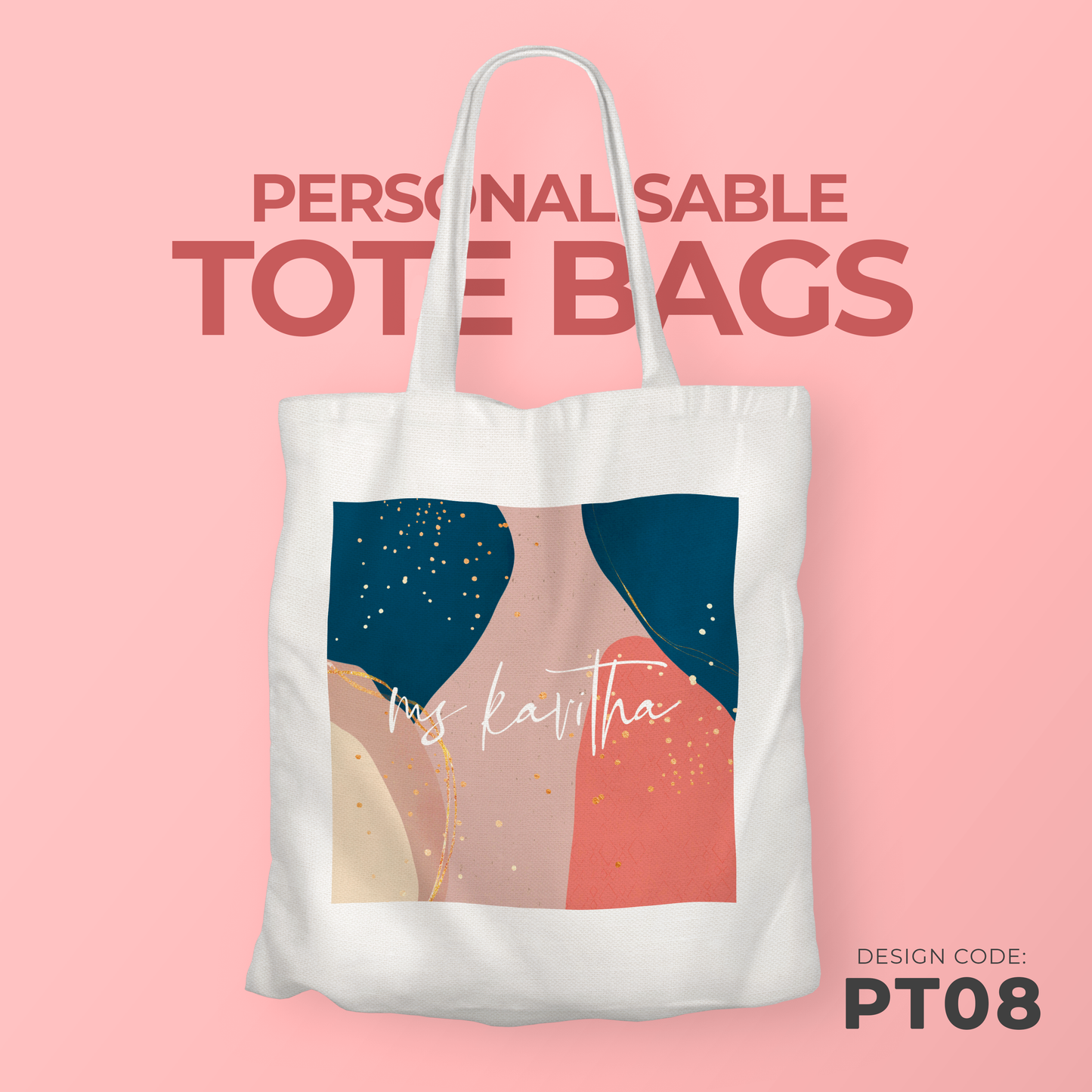 [BUNDLE OF 10] Personalisable Totes