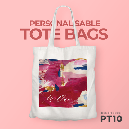 [BUNDLE OF 10] Personalisable Totes
