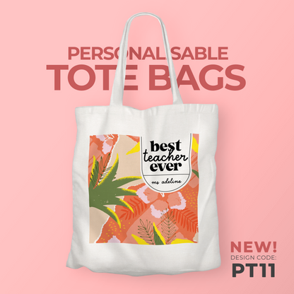 [BUNDLE OF 10] Personalisable Totes
